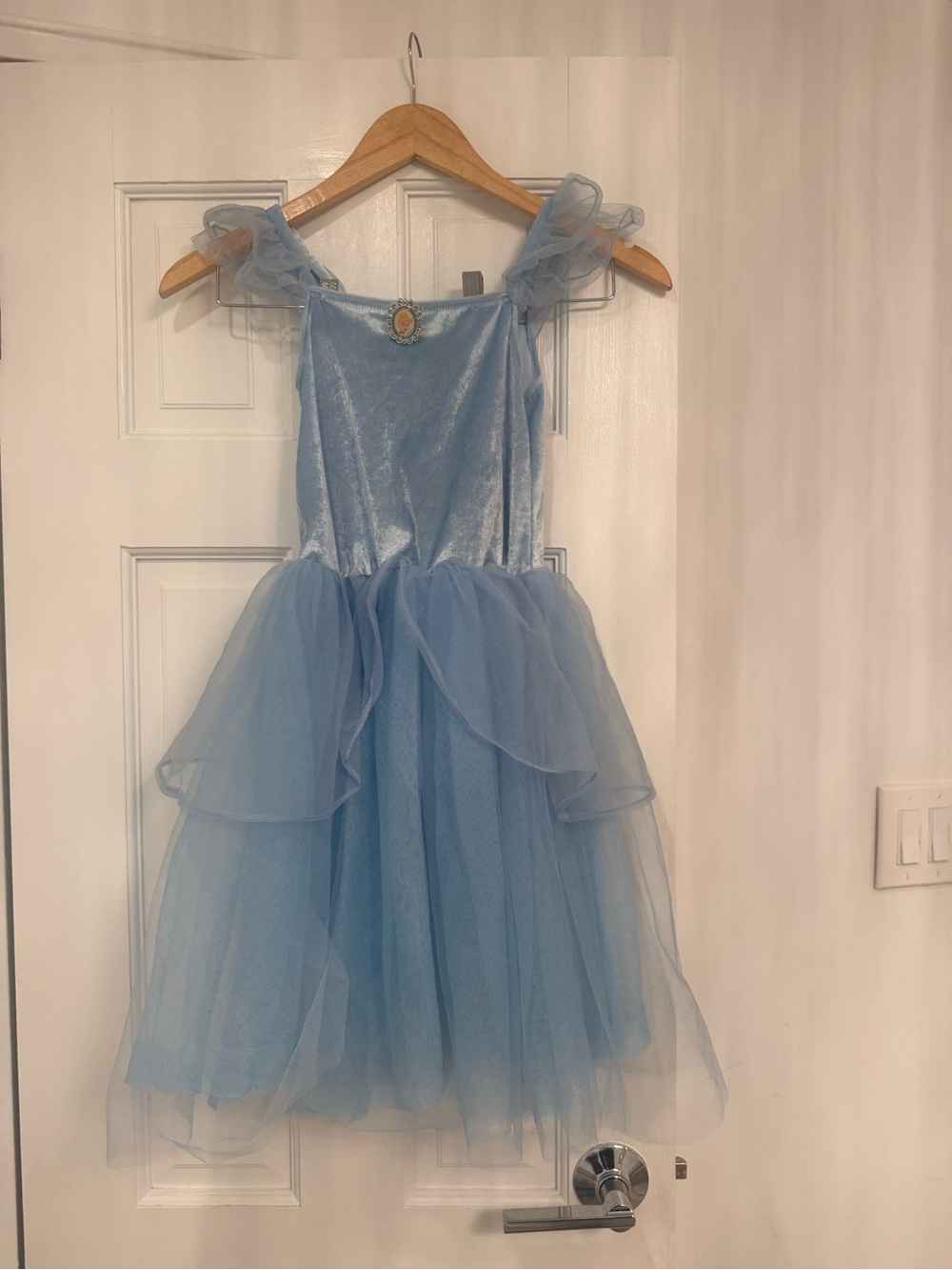 Disney Princess Cinderella Children’s Tulle Light Blue Gown Dress